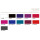 SHEDDO 622W Tanzkleid versch. Farben Burgundy XL